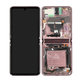 Samsung Galaxy Z Flip 5G F707B - LCD Displej + Dotykové Sklo + Rám (Mystic Bronze) - GH82-23351B Genuine Service Pack