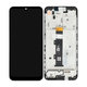 Motorola Moto G30 XT2129 - LCD Displej + Dotykové Sklo + Rám (Phantom Black) - 5D68C18187 Genuine Service Pack