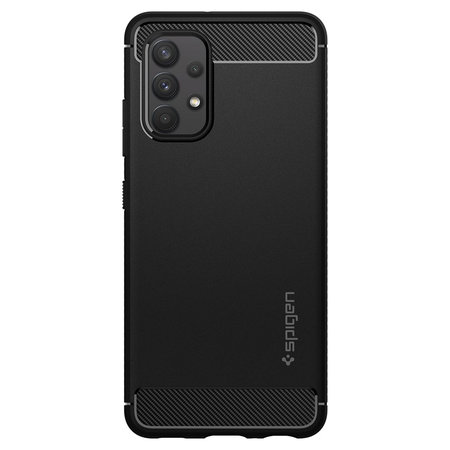 Spigen - Puzdro Rugged Armor pre Samsung Galaxy A52 a A52 5G, čierna