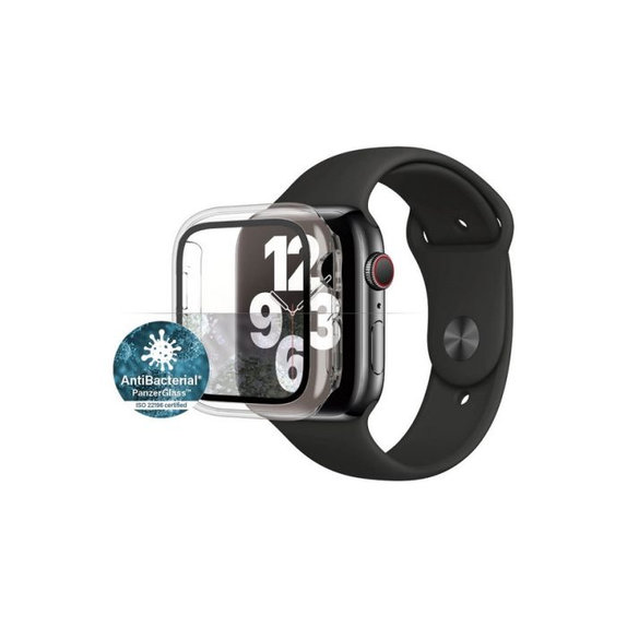 PanzerGlass - Tvrdené Sklo Full Body AB pre Apple Watch 4, 5, 6, SE (1st gen) a SE (2nd gen) 40mm, transparentná
