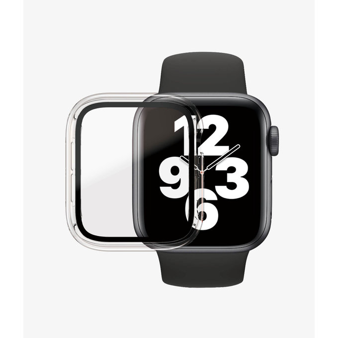 PanzerGlass - Tvrdené Sklo Full Body AB pre Apple Watch 4, 5, 6, SE (1st gen) a SE (2nd gen) 40mm, transparentná