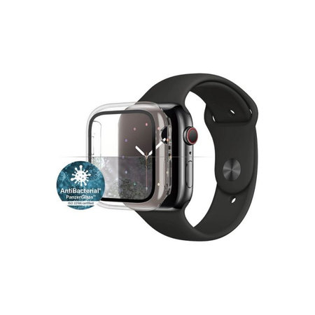PanzerGlass - Tvrdené Sklo Full Body AB pre Apple Watch 4, 5, 6, SE (1st gen) a SE (2nd gen) 44mm, transparentná