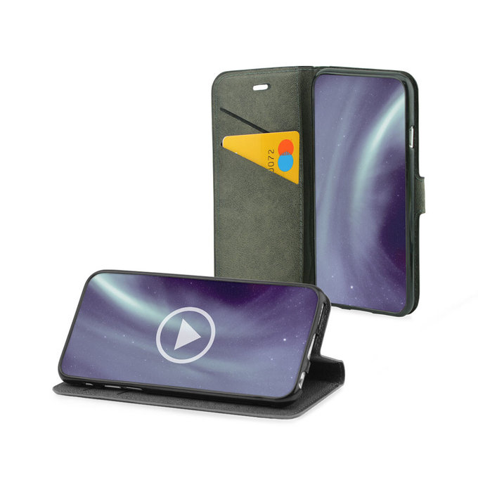 Fonex - Puzdro Book Identity pre Motorola Moto E7, čierna