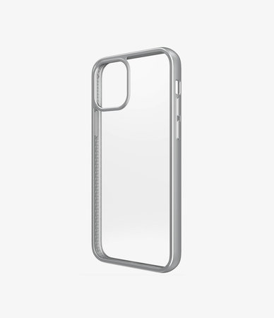 PanzerGlass - Puzdro ClearCase AB pre iPhone 12 Pro Max, silver