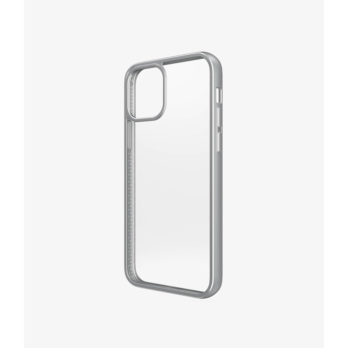 PanzerGlass - Puzdro ClearCase AB pre iPhone 12 Pro Max, silver