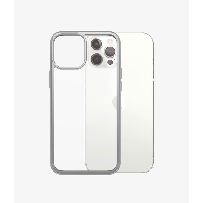 PanzerGlass - Puzdro ClearCase AB pre iPhone 12 Pro Max, silver