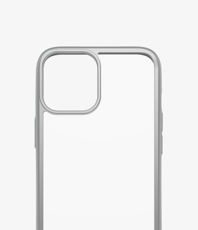 PanzerGlass - Puzdro ClearCase AB pre iPhone 12 Pro Max, silver