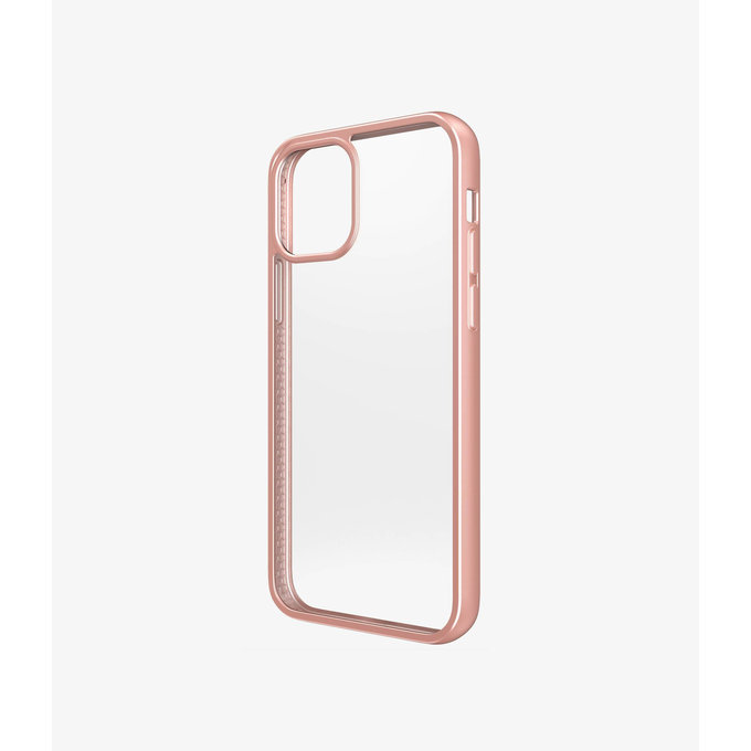 PanzerGlass - Puzdro ClearCase AB pre iPhone 12/12 Pro, rose gold