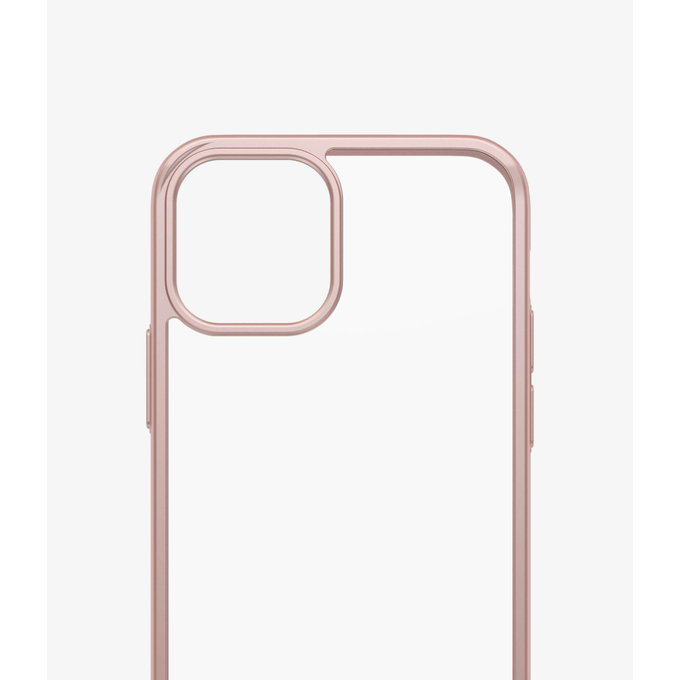 PanzerGlass - Puzdro ClearCase AB pre iPhone 12/12 Pro, rose gold