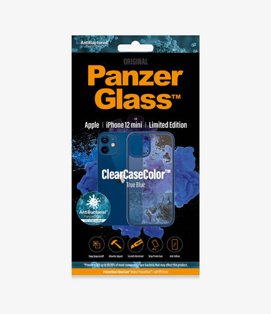 PanzerGlass - Puzdro ClearCase AB pre iPhone 12 mini, blue