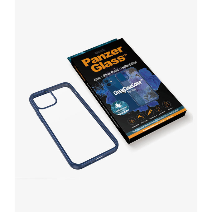 PanzerGlass - Puzdro ClearCase AB pre iPhone 12 mini, blue