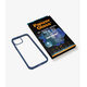 PanzerGlass - Puzdro ClearCase AB pre iPhone 12 a 12 Pro, blue