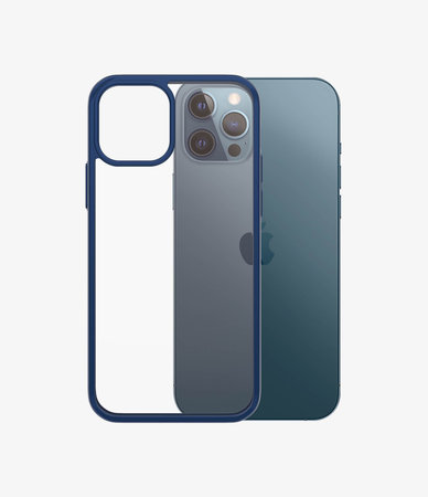 PanzerGlass - Puzdro ClearCase AB pre iPhone 12 a 12 Pro, blue