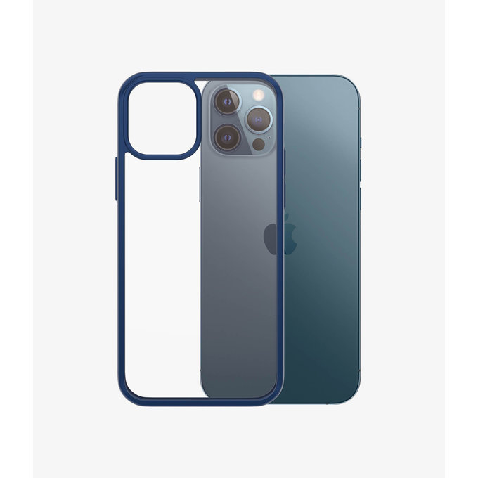 PanzerGlass - Puzdro ClearCase AB pre iPhone 12 a 12 Pro, blue