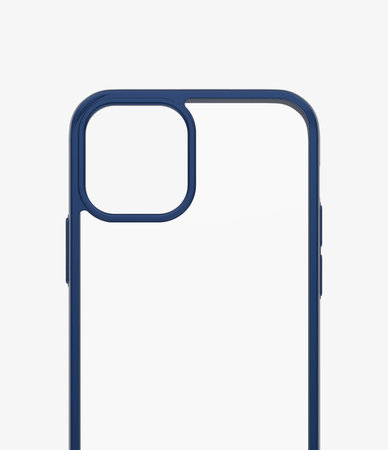 PanzerGlass - Puzdro ClearCase AB pre iPhone 12 a 12 Pro, blue