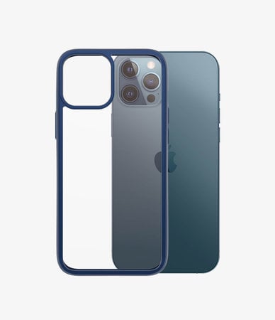 PanzerGlass - Puzdro ClearCase AB pre iPhone 12 Pro Max, blue