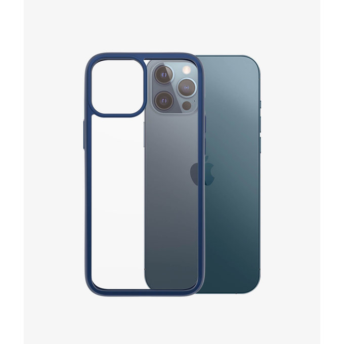 PanzerGlass - Puzdro ClearCase AB pre iPhone 12 Pro Max, blue