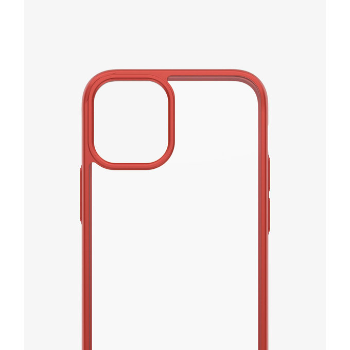 PanzerGlass - Puzdro ClearCase AB pre iPhone 12 mini, red