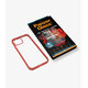 PanzerGlass - Puzdro ClearCase AB pre iPhone 12 Pro Max, red