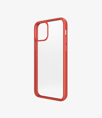 PanzerGlass - Puzdro ClearCase AB pre iPhone 12 Pro Max, red