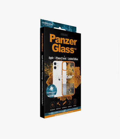 PanzerGlass - Puzdro ClearCase AB pre iPhone 12 mini, orange