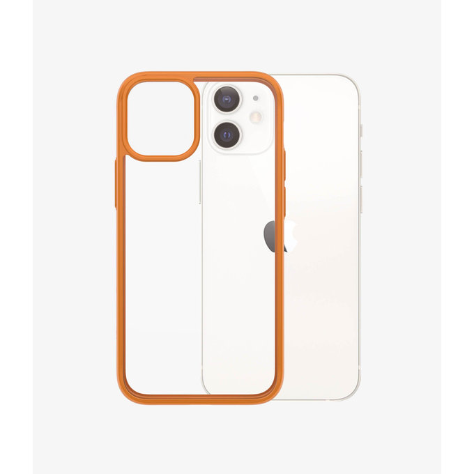 PanzerGlass - Puzdro ClearCase AB pre iPhone 12 mini, orange