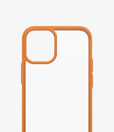 PanzerGlass - Puzdro ClearCase AB pre iPhone 12 mini, orange