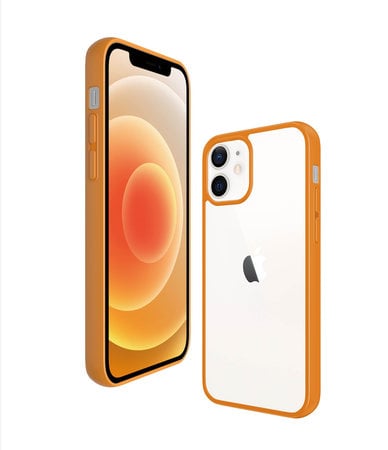 PanzerGlass - Puzdro ClearCase AB pre iPhone 12 mini, orange