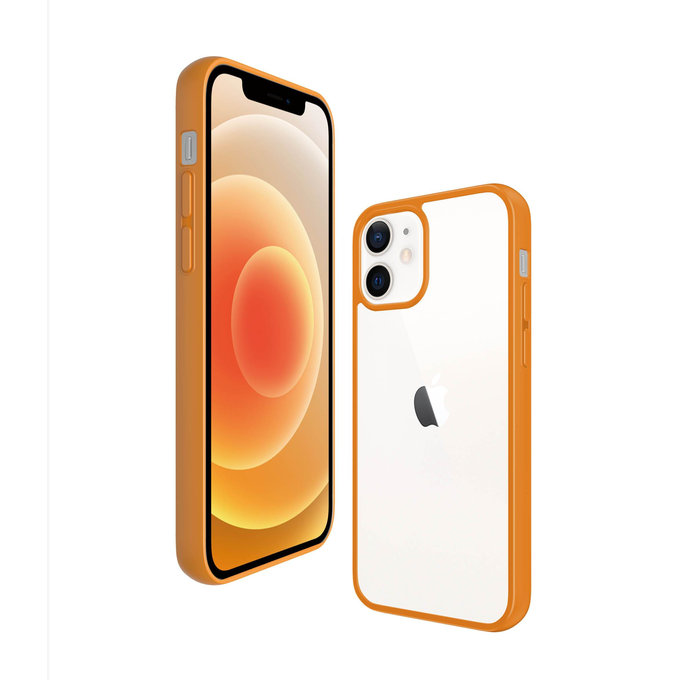PanzerGlass - Puzdro ClearCase AB pre iPhone 12 mini, orange