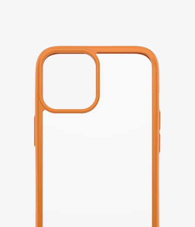 PanzerGlass - Puzdro ClearCase AB pre iPhone 12 Pro Max, orange