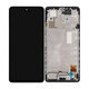 Xiaomi Redmi Note 10 Pro - LCD Displej + Dotykové Sklo + Rám (Onyx Gray) - 56000200K600 Genuine Service Pack