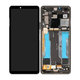 Sony Xperia 10 III - LCD Displej + Dotykové Sklo + Rám (Black) - A5034092A Genuine Service Pack