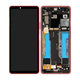 Sony Xperia 10 III - LCD Displej + Dotykové Sklo + Rám (Pink) - A5034095A Genuine Service Pack