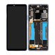 Sony Xperia 10 III - LCD Displej + Dotykové Sklo + Rám (Blue) - A5034094A Genuine Service Pack