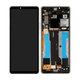 Sony Xperia 10 III - LCD Displej + Dotykové Sklo + Rám (White) - A5034093A Genuine Service Pack