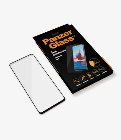 PanzerGlass - Tvrdené Sklo Case Friendly pre Xiaomi Redmi Note 10, 10S, čierna