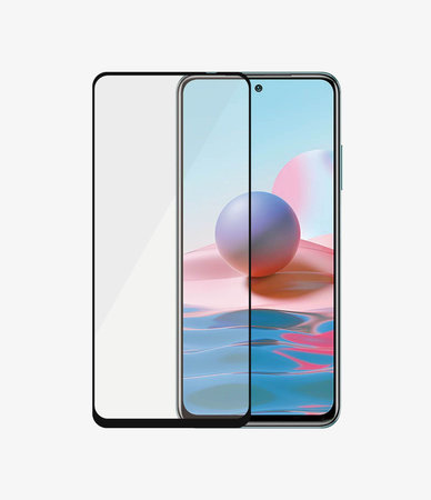 PanzerGlass - Tvrdené Sklo Case Friendly pre Xiaomi Redmi Note 10, 10S, čierna