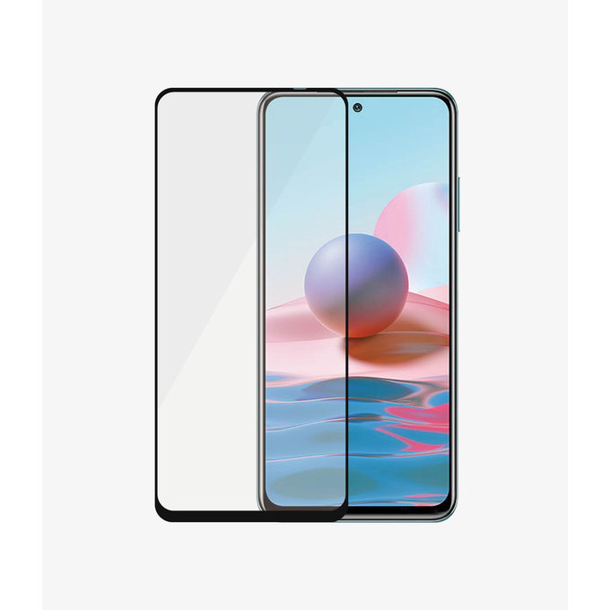 PanzerGlass - Tvrdené Sklo Case Friendly pre Xiaomi Redmi Note 10, 10S, čierna