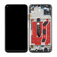 Huawei P40 Lite - LCD Displej + Dotykové Sklo + Rám (Midnight Black) TFT