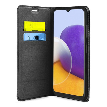SBS - Puzdro Book Wallet Lite pre Samsung Galaxy A22 5G, čierna