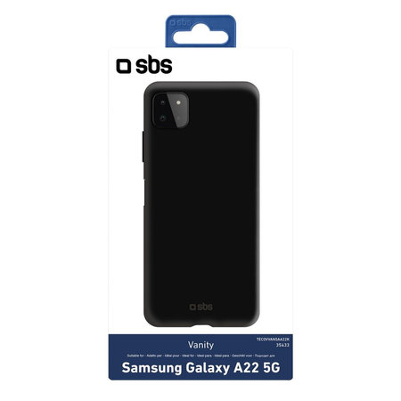 SBS - Puzdro Vanity pre Samsung Galaxy A22 5G, čierna