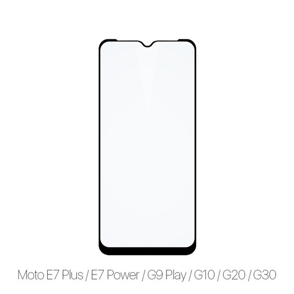 FixPremium FullCover Glass - Tvrdené Sklo pre Motorola Moto E7 Plus, E7 Power, G9 Play, G10, G20 a G30