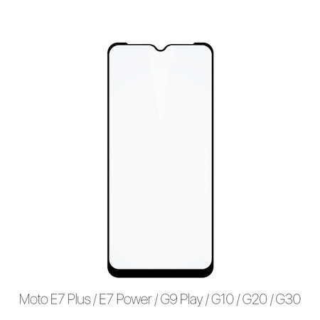 FixPremium FullCover Glass - Tvrdené Sklo pre Motorola Moto E7 Plus, E7 Power, G9 Play, G10, G20 a G30