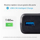 SBS - PowerBank 20 000 mAh, 2x USB, 2,1A, čierna