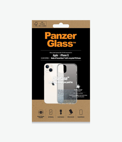 PanzerGlass - Puzdro ClearCase AB pre iPhone 13, transparentná