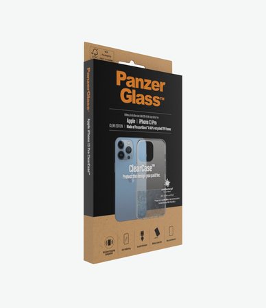PanzerGlass - Puzdro ClearCase AB pre iPhone 13 Pro, transparentná