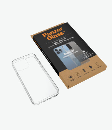 PanzerGlass - Puzdro ClearCase AB pre iPhone 13 Pro, transparentná