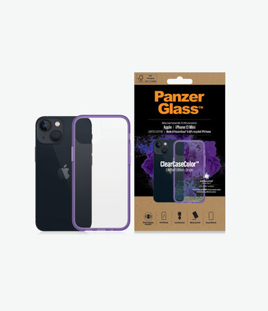 PanzerGlass - Puzdro ClearCaseColor AB pre iPhone 13 mini, grape