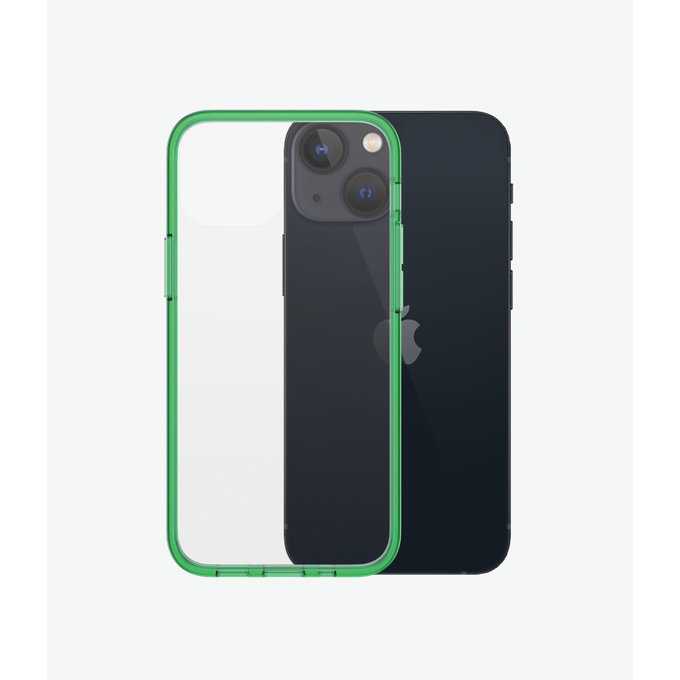 PanzerGlass - Puzdro ClearCaseColor AB pre iPhone 13 mini, lime