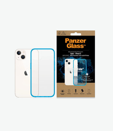 PanzerGlass - Puzdro ClearCaseColor AB pre iPhone 13, bondi blue
